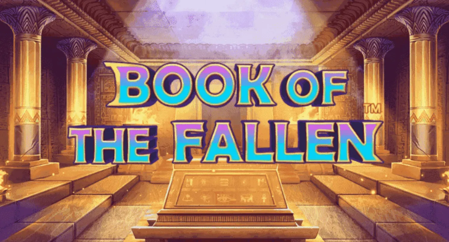 Walzen des Slots Book of Fallen