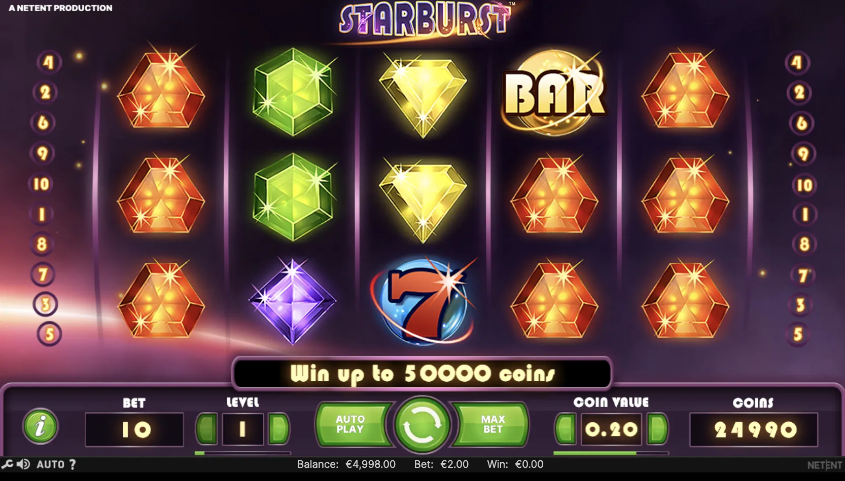 Starburst Casino Slot